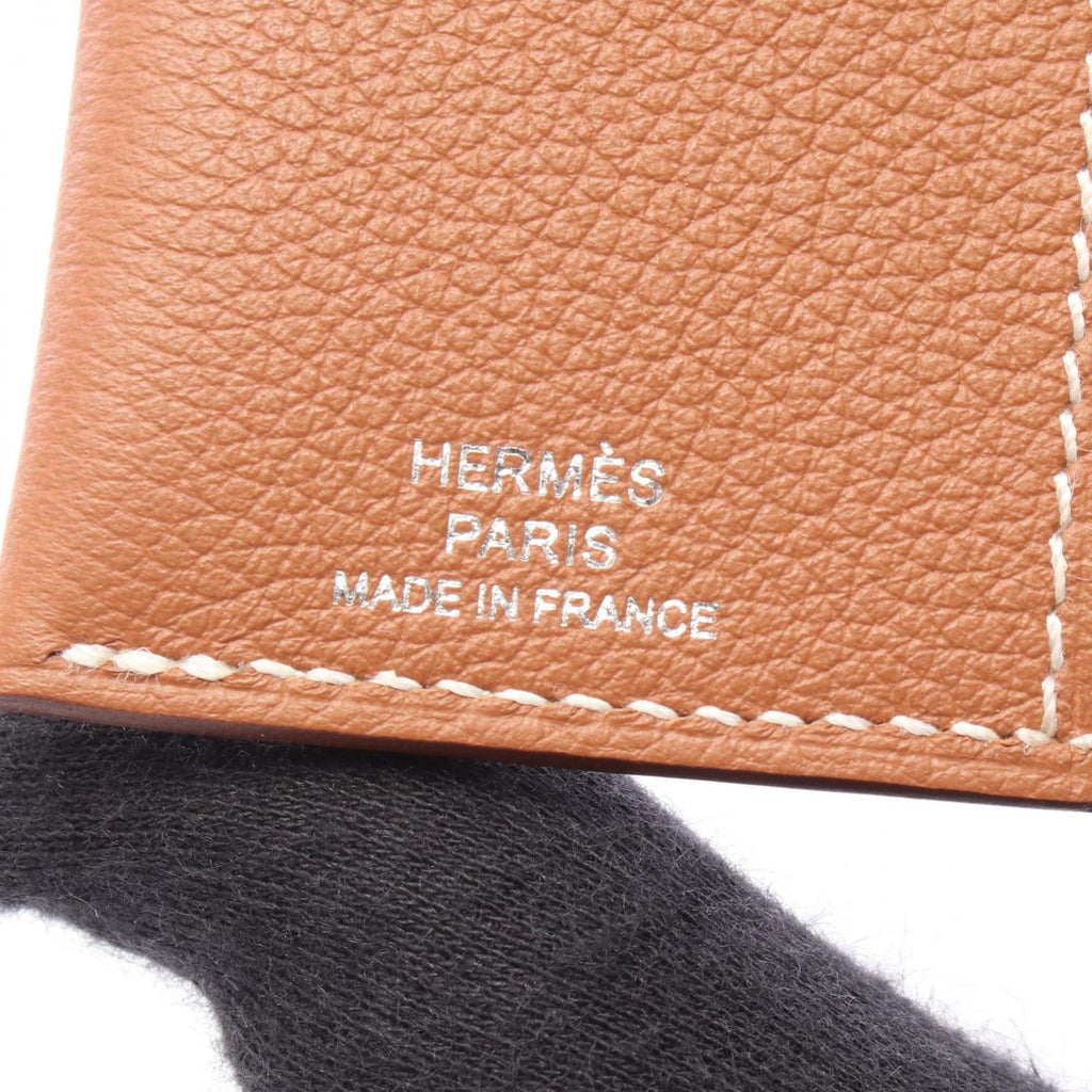 Hermes Pass Case M S Clou de Selle Passport Gold — view 4