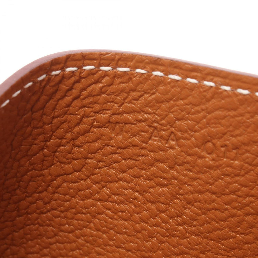 Hermes Pass Case M S Clou de Selle Passport Gold — view 5