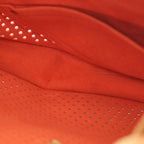 Louis Vuitton Shoulder Bag Demi Lune Orange Leather — view 6