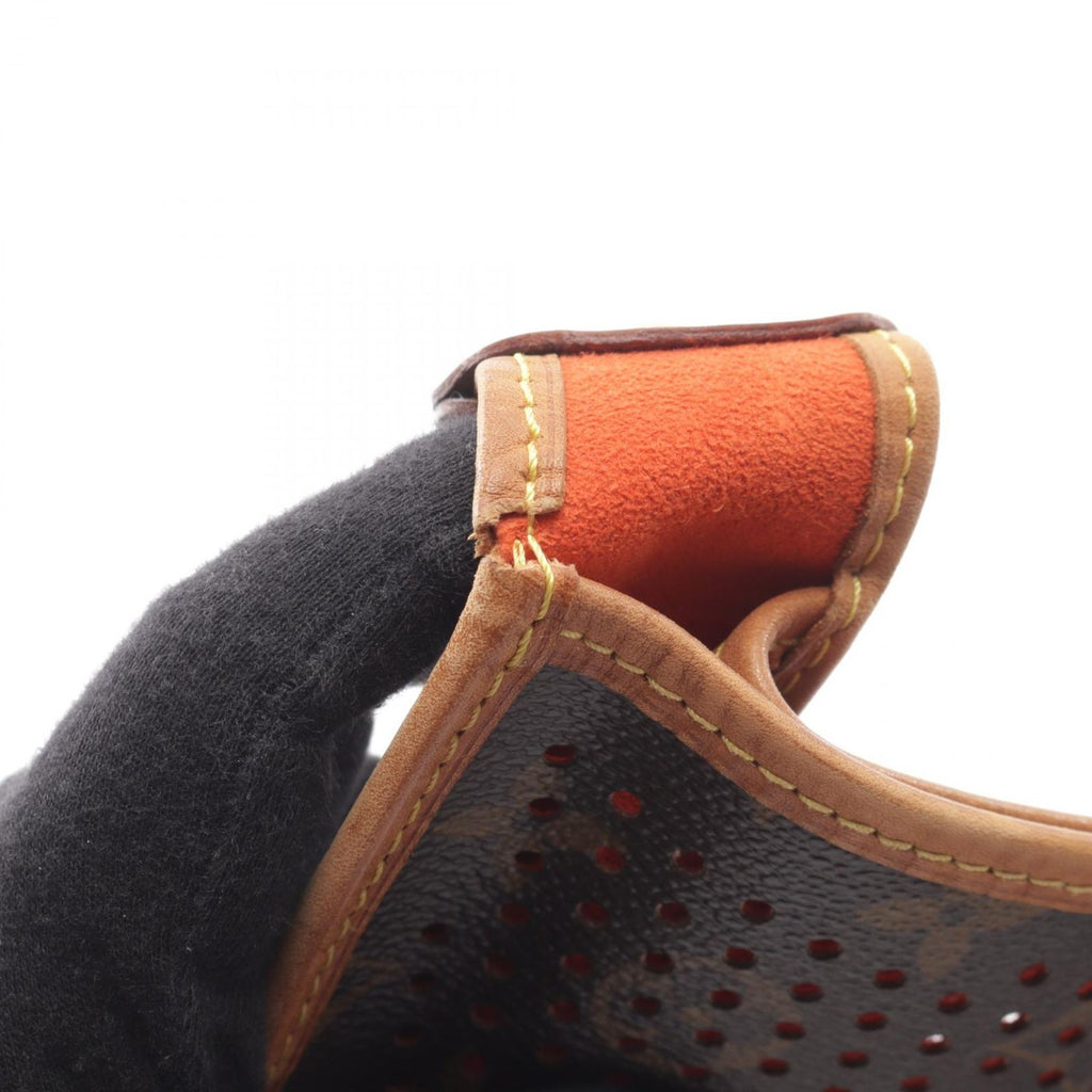 Louis Vuitton Shoulder Bag Demi Lune Orange Leather — view 8
