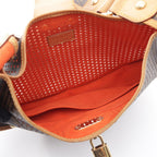 Louis Vuitton Shoulder Bag Demi Lune Orange Leather — view 3