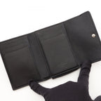 Louis Vuitton Trifold Wallet Portefeuille Pilot Noir Leather — view 3