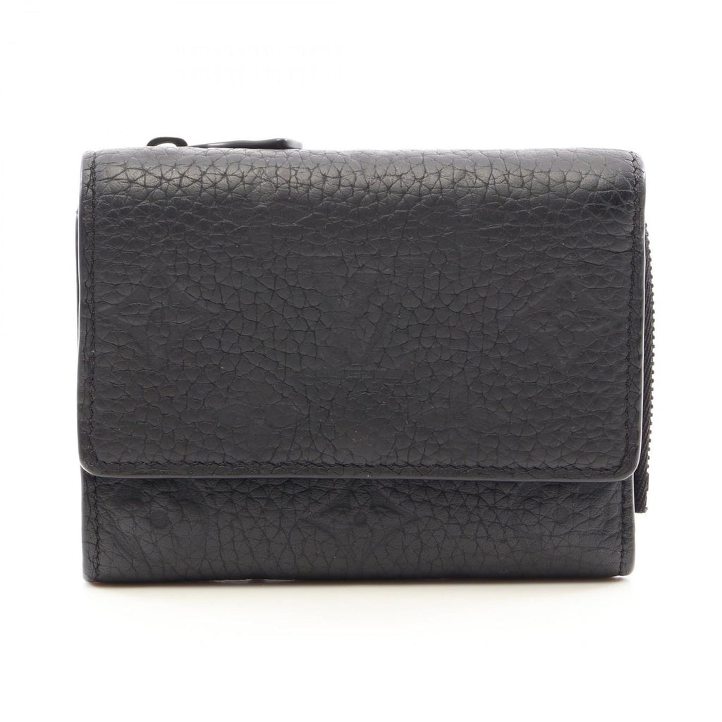 Louis Vuitton Trifold Wallet Portefeuille Pilot Noir Leather