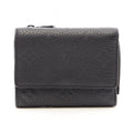 Louis Vuitton Trifold Wallet Portefeuille Pilot Noir Leather