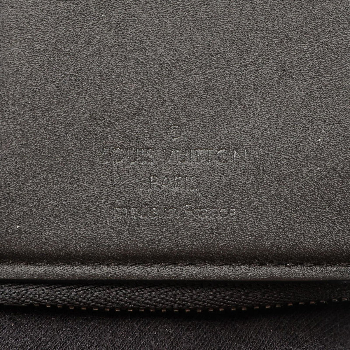 Louis Vuitton Trifold Wallet Portefeuille Pilot Noir Leather — view 5