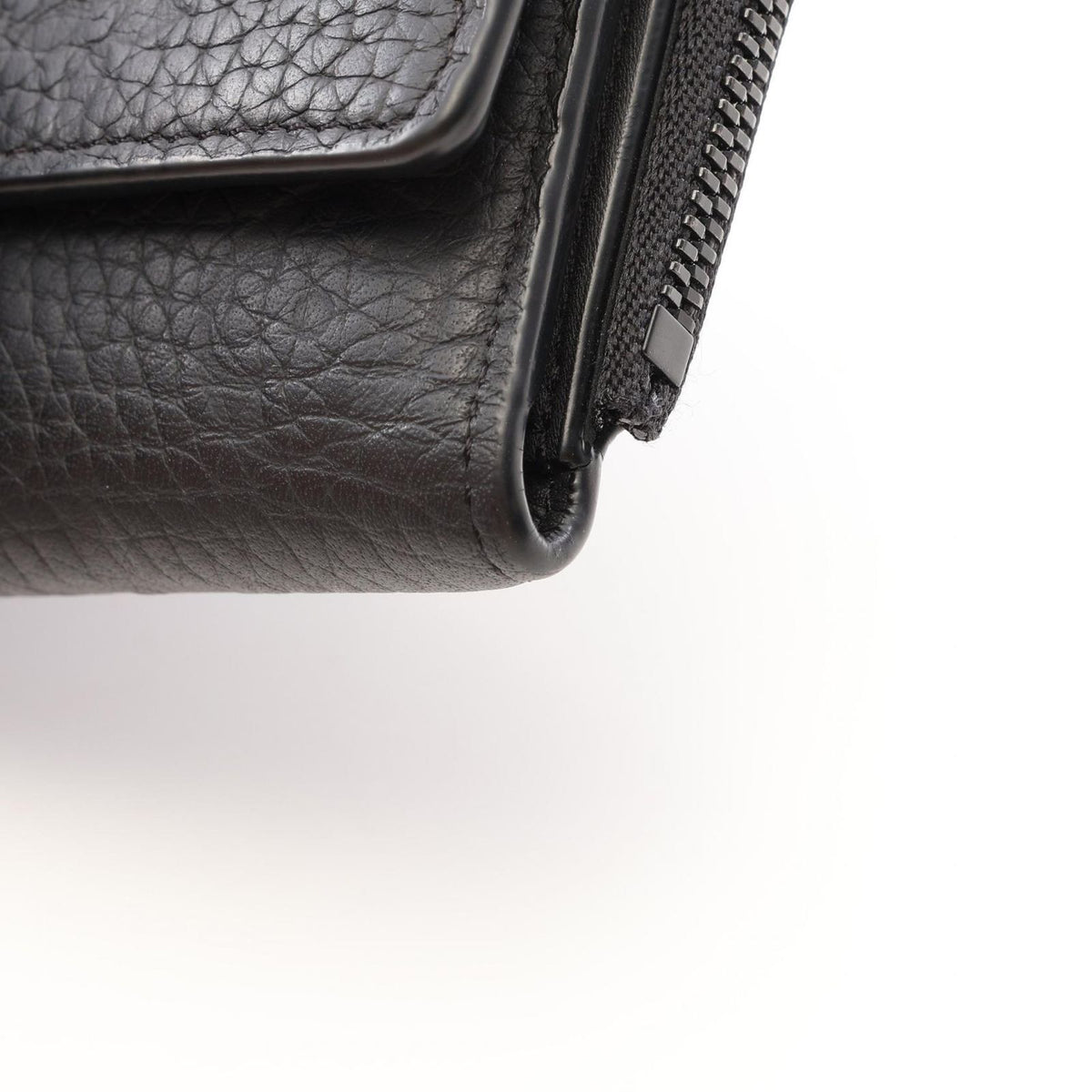 Louis Vuitton Trifold Wallet Portefeuille Pilot Noir Leather — view 7