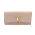Louis Vuitton Bifold Wallet Portefeuille Capucines Galet Leather