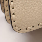 Fendi Handbag Peekaboo ISeeU Small Selleria Off White Leather — view 5