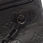 Louis Vuitton Clutch Pochette Volga Noir Leather — view 7