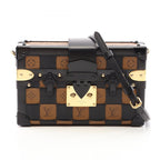 Louis Vuitton Shoulder Bag Petite Malle Leather