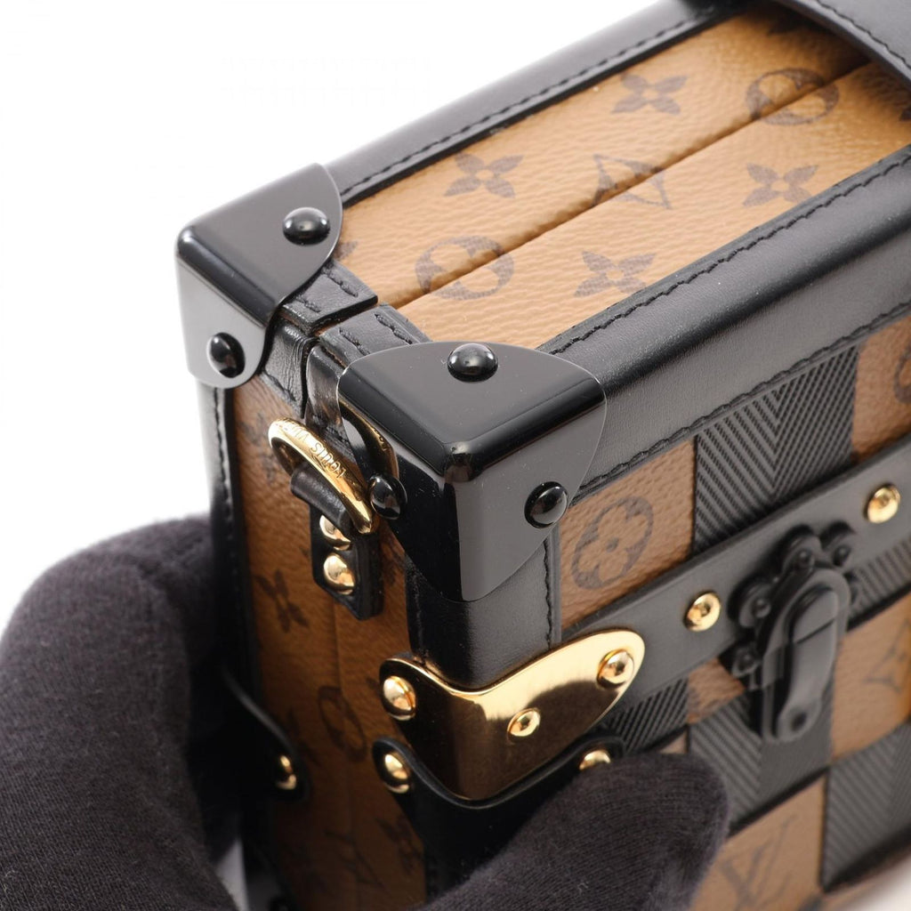 Louis Vuitton Shoulder Bag Petite Malle Leather — view 8