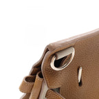 Hermes Shoulder Bag Jypsiere 31 Craft Pearl Gray — view 8