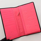 Chanel Bifold Wallet Cambon Line Black Patent Leather Zip — view 3
