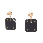 Hermes Earrings As de Coeur FM Leather — view 2