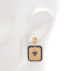 Hermes Earrings As de Coeur FM Leather — view 4
