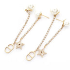 Dior Earrings Tribal CD Logo — view 5