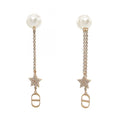 Dior Earrings Tribal CD Logo