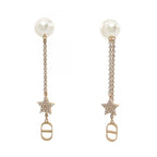 Dior Earrings Tribal CD Logo