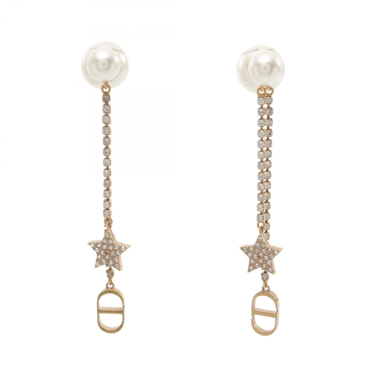 Dior Earrings Tribal CD Logo