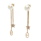Dior Earrings Tribal CD Logo — view 2