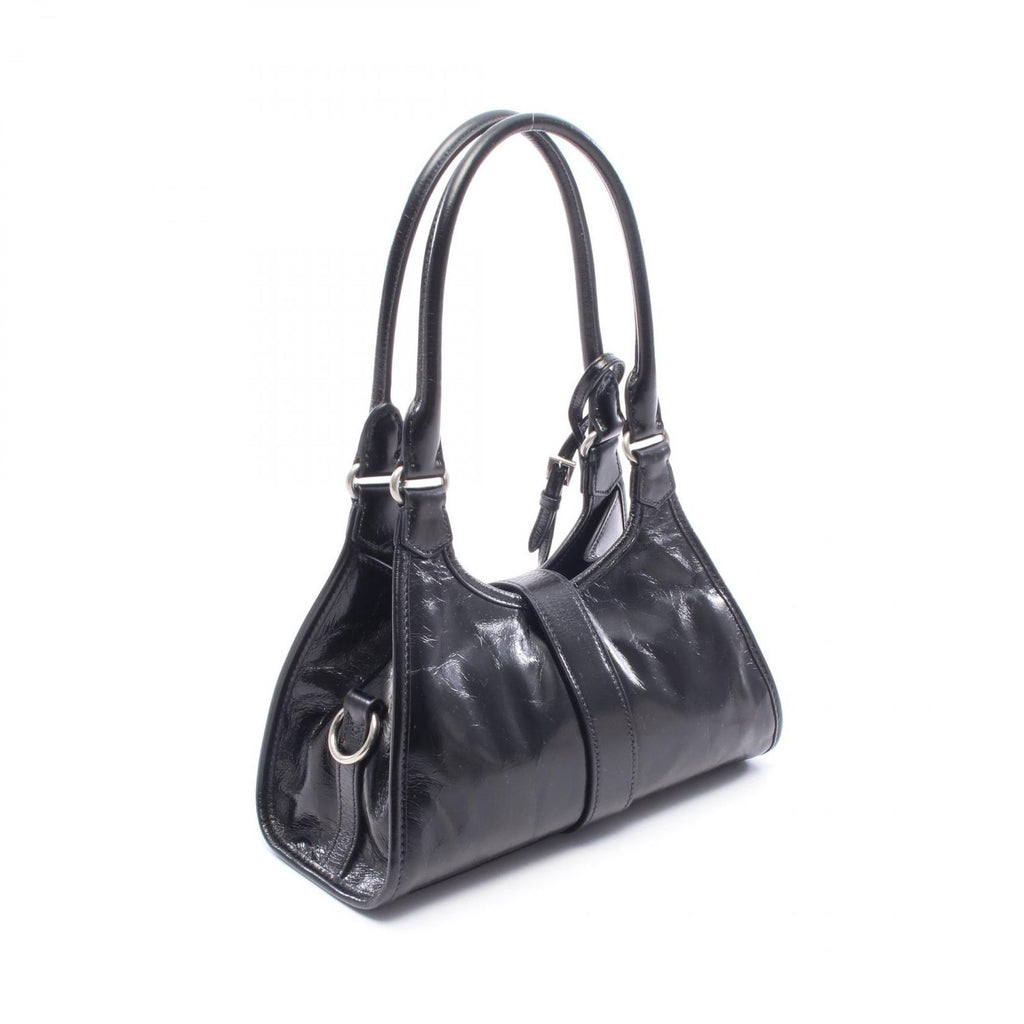 Prada Handbag Soft Lux Black Leather — view 2