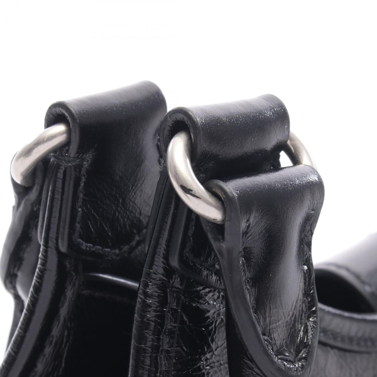 Prada Handbag Soft Lux Black Leather — view 6