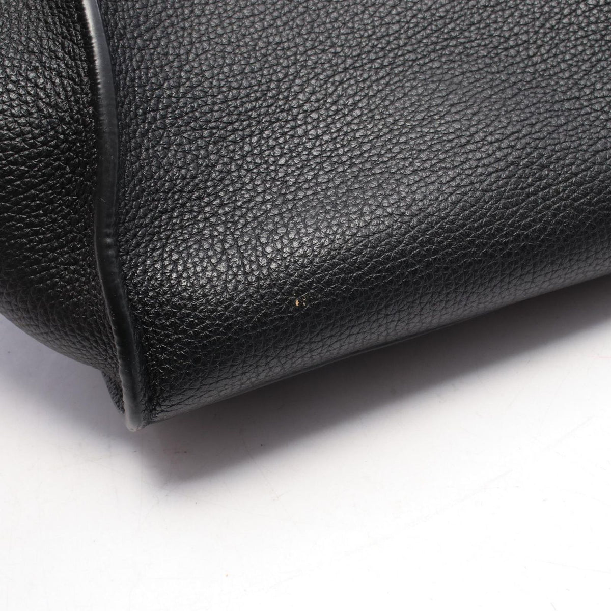 Celine Handbag Big Bag Small with Long Strap Black Leather — view 7