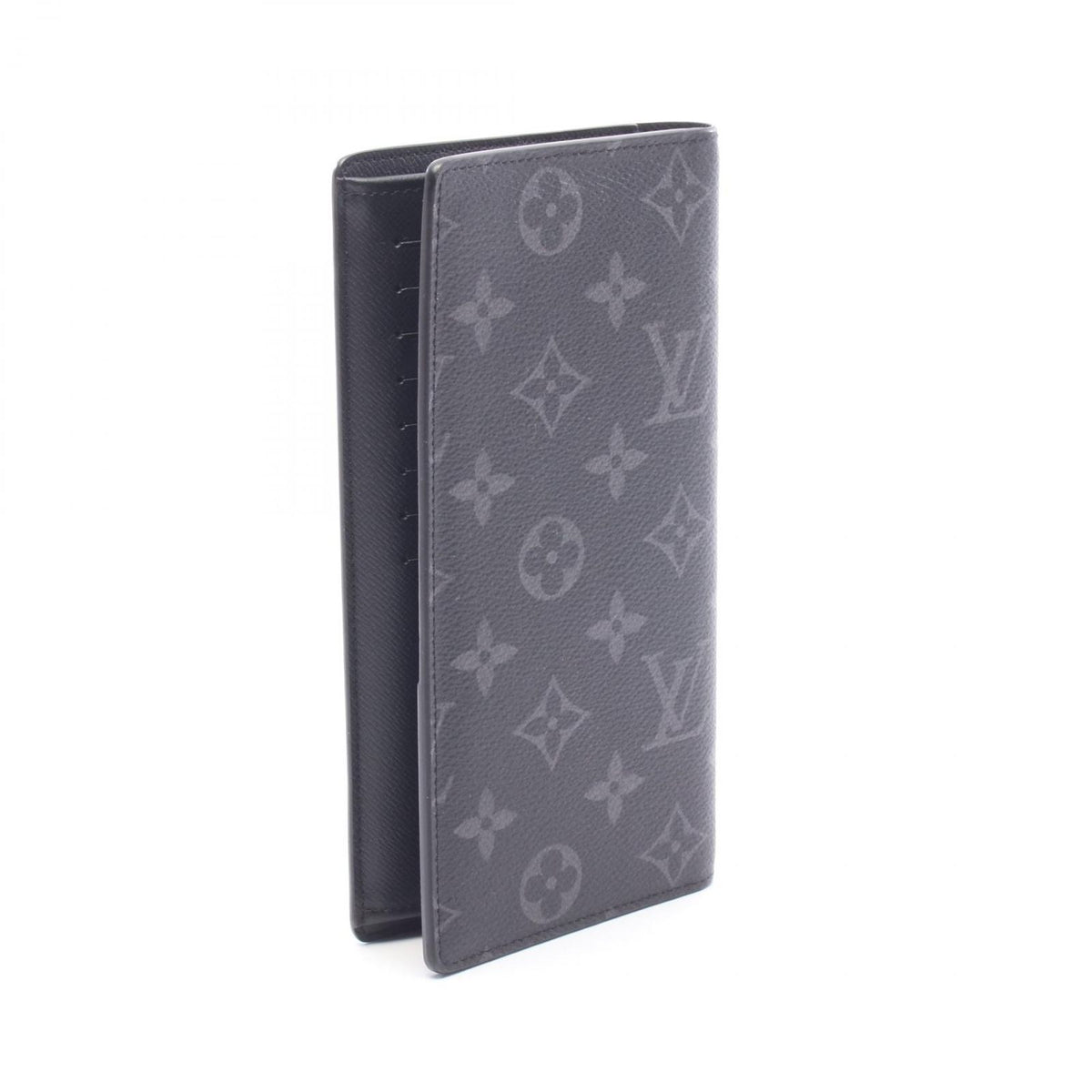 Louis Vuitton Bifold Wallet Portefeuille Brazza Monogram Eclipse — view 2