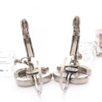 Chanel Earrings CC Logo Cube — view 6