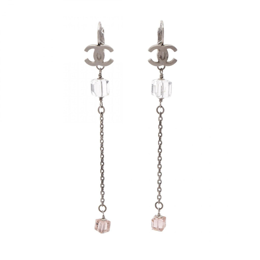 Chanel Earrings CC Logo Cube