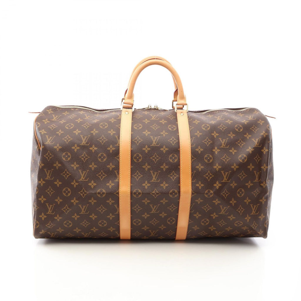 Louis Vuitton Boston Bag Keepall 55 Leather