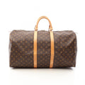 Louis Vuitton Boston Bag Keepall 55 Leather