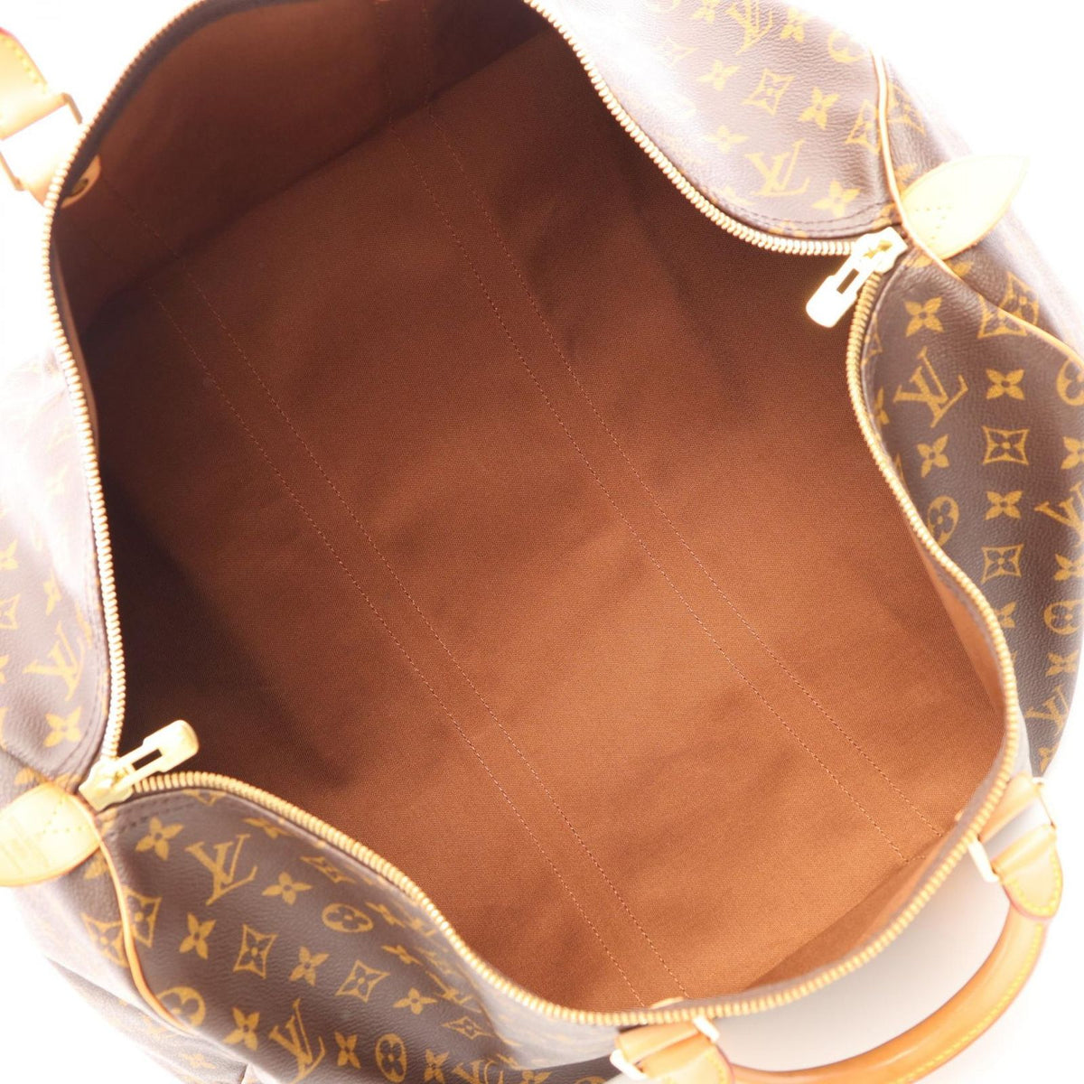 Louis Vuitton Boston Bag Keepall 55 Leather — view 3