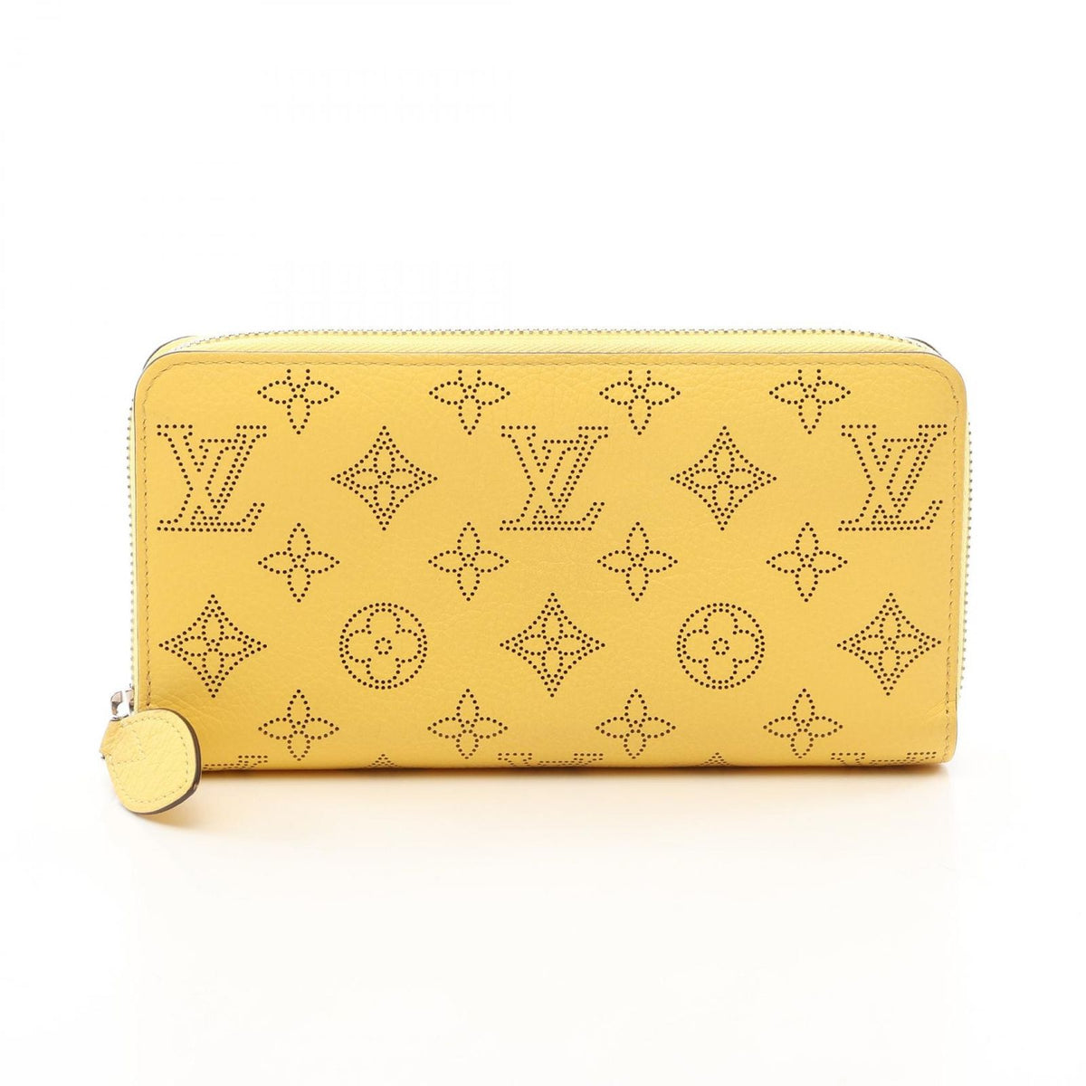 Louis Vuitton Round Wallet Zippy Jaune Leather