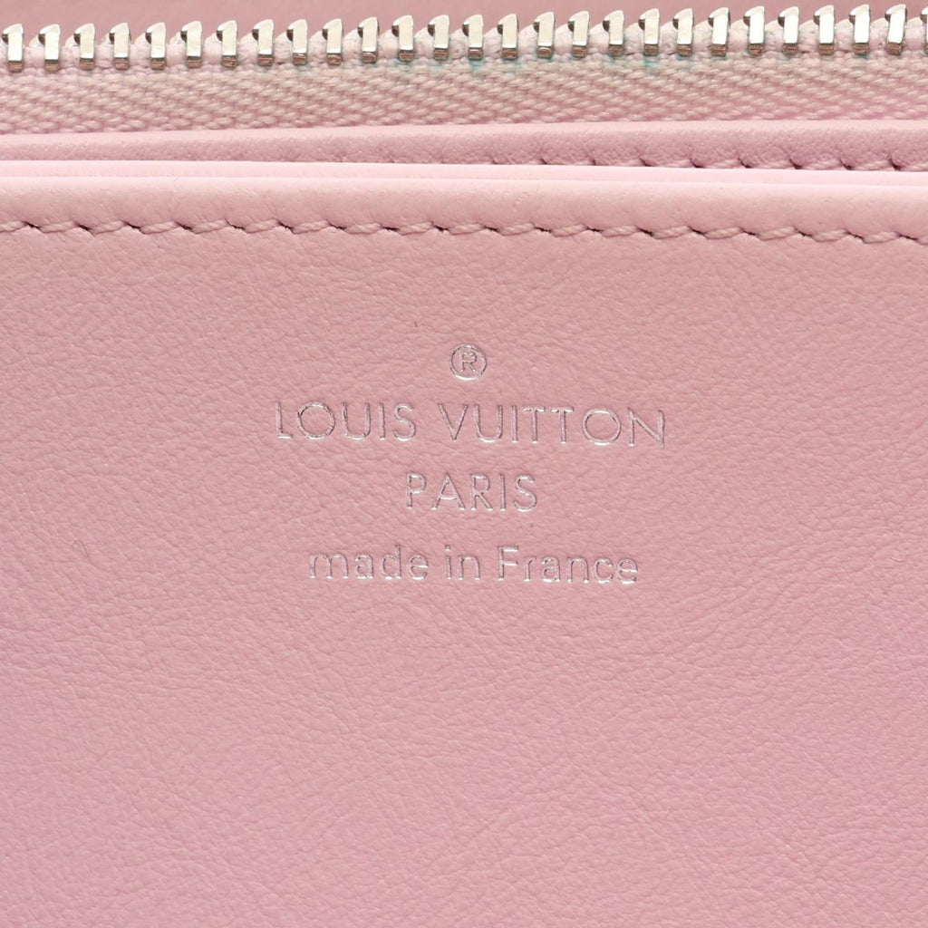Louis Vuitton Round Wallet Zippy Jaune Leather — view 4