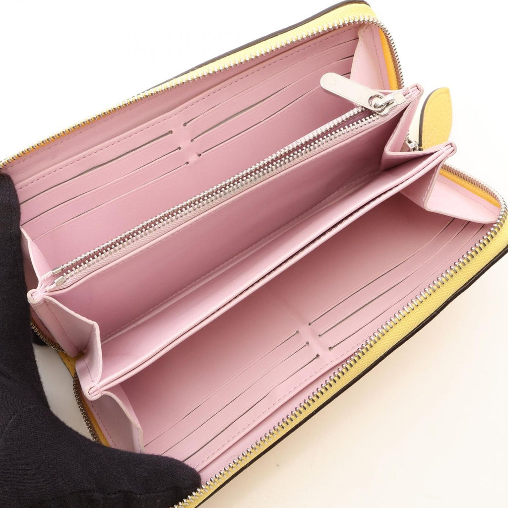 Louis Vuitton Round Wallet Zippy Jaune Leather — view 3