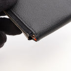 Hermes Coin Purse Azap Compact Mini Silk'in Black Leather — view 7