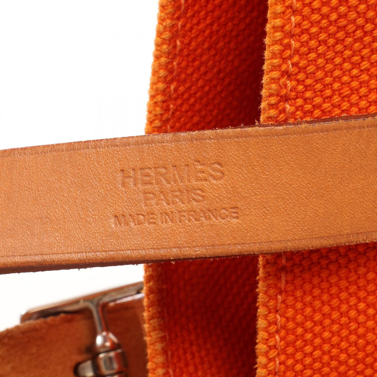 Hermes Tote Bag Etriviere Elan Orange — view 4