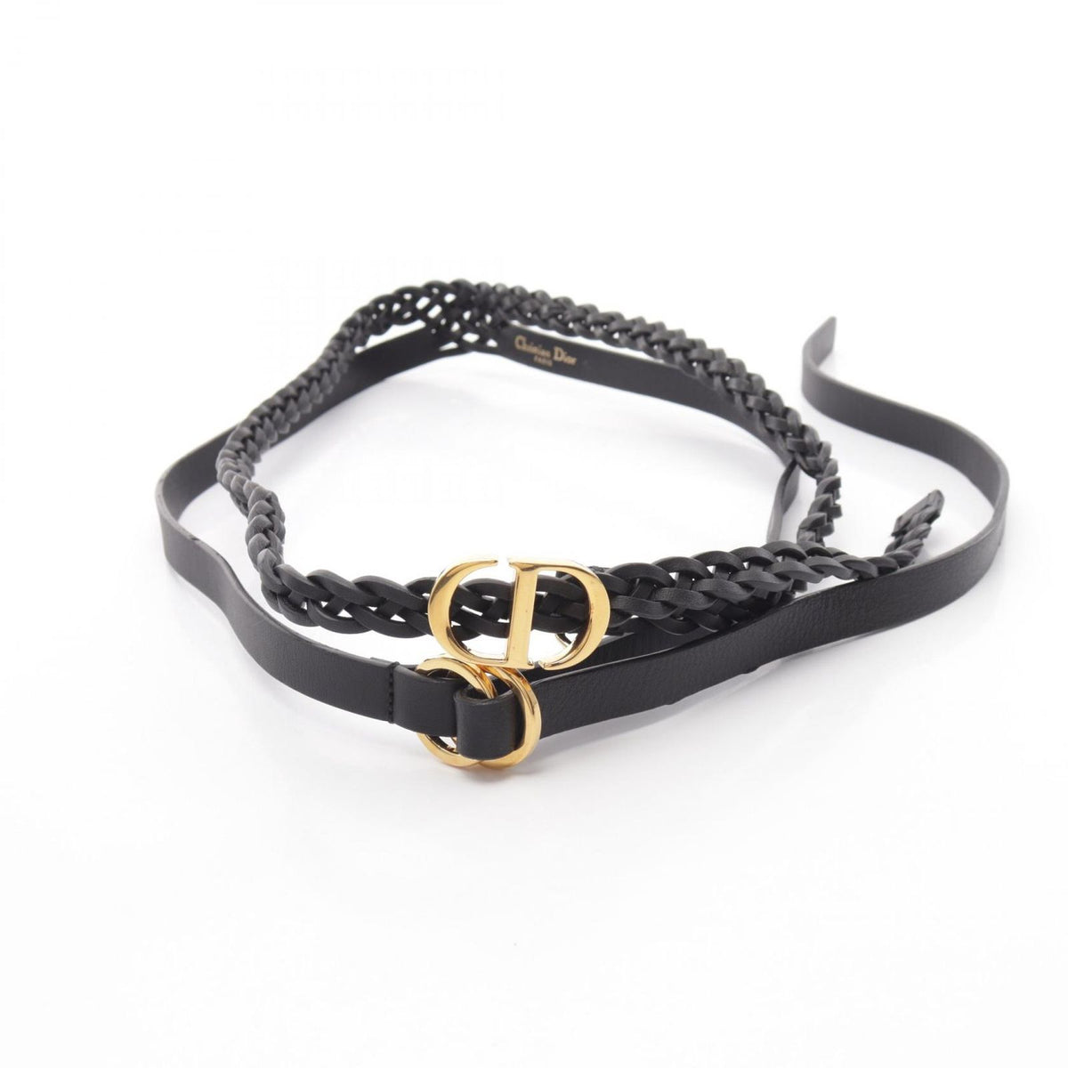 Dior Belt CD Logo Buckle Leather