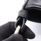 Saint Laurent Tropez Black Leather Shoulder Bag — view 6