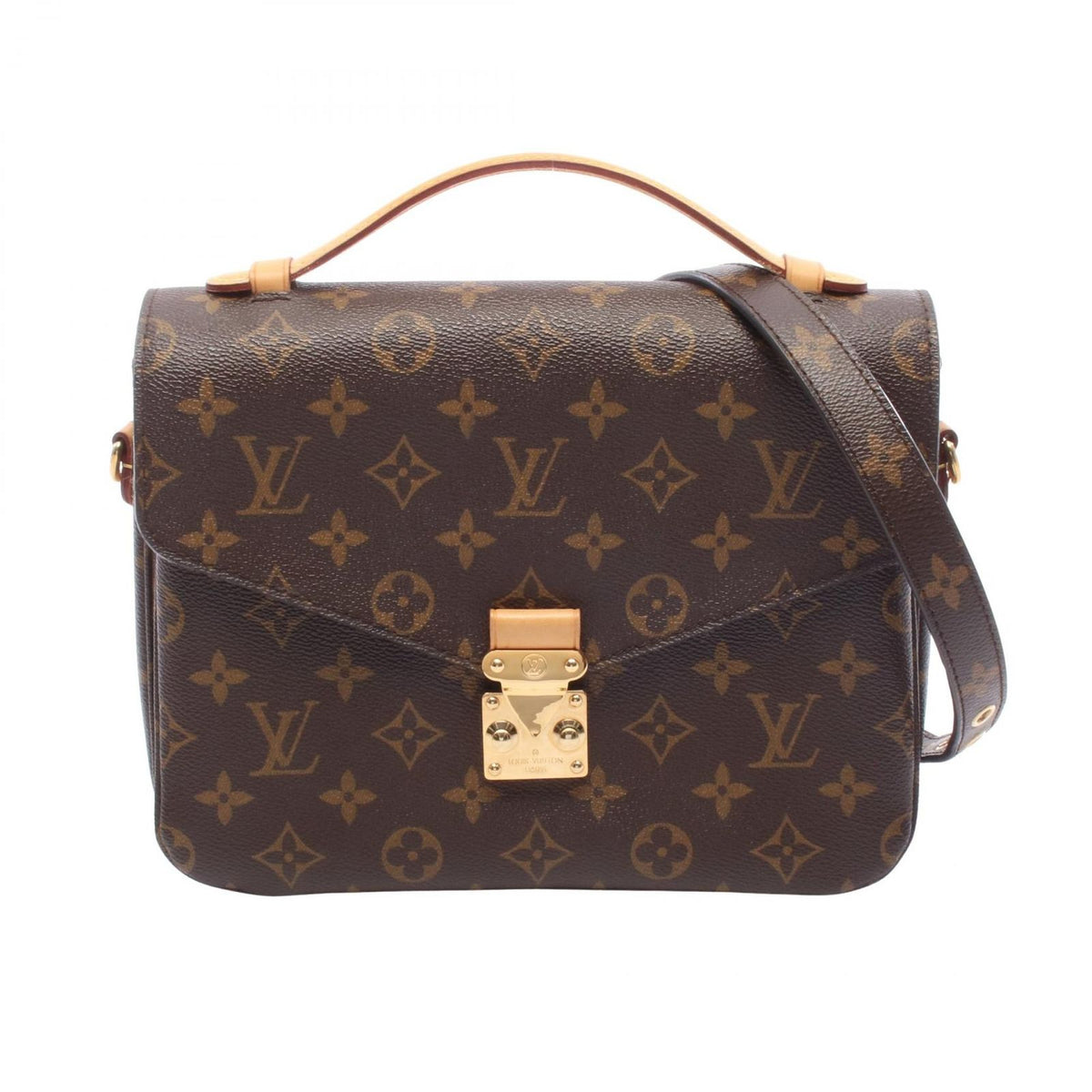 Louis Vuitton Handbag Pochette Metis Leather MM