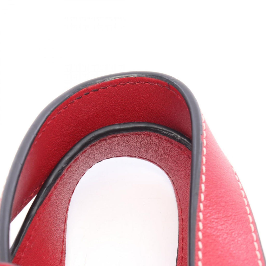Loewe Handbag Hammock Bag Small 2-Way Wine Red Leather — view 7