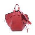 Loewe Handbag Hammock Bag Small 2-Way Wine Red Leather