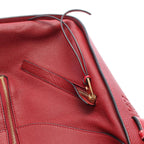 Loewe Handbag Hammock Bag Small 2-Way Wine Red Leather — view 8