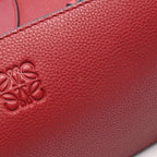 Loewe Handbag Hammock Bag Small 2-Way Wine Red Leather — view 5