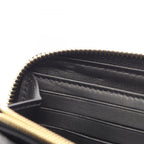 Louis Vuitton Round Wallet Zippy Noir Gold Leather — view 5