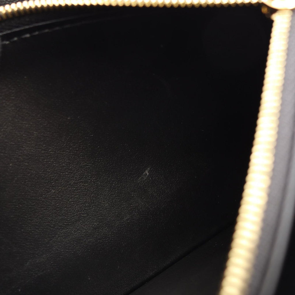 Louis Vuitton Round Wallet Zippy Noir Gold Leather — view 6