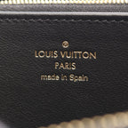 Louis Vuitton Round Wallet Zippy Noir Gold Leather — view 4