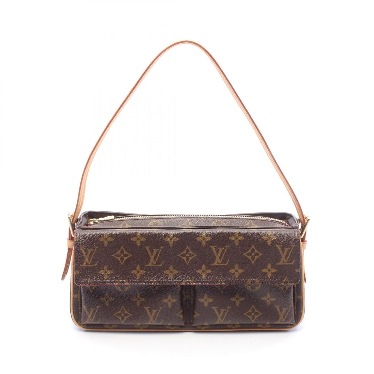 Louis Vuitton Shoulder Bag Viva-Cite MM Monogram Leather