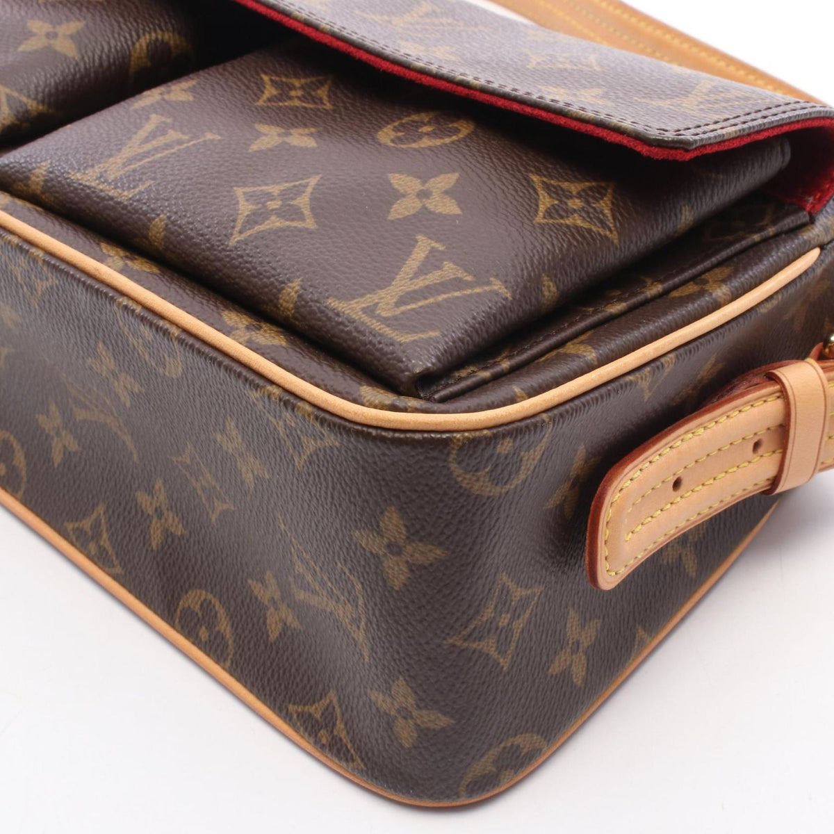Louis Vuitton Shoulder Bag Viva-Cite MM Monogram Leather — view 8
